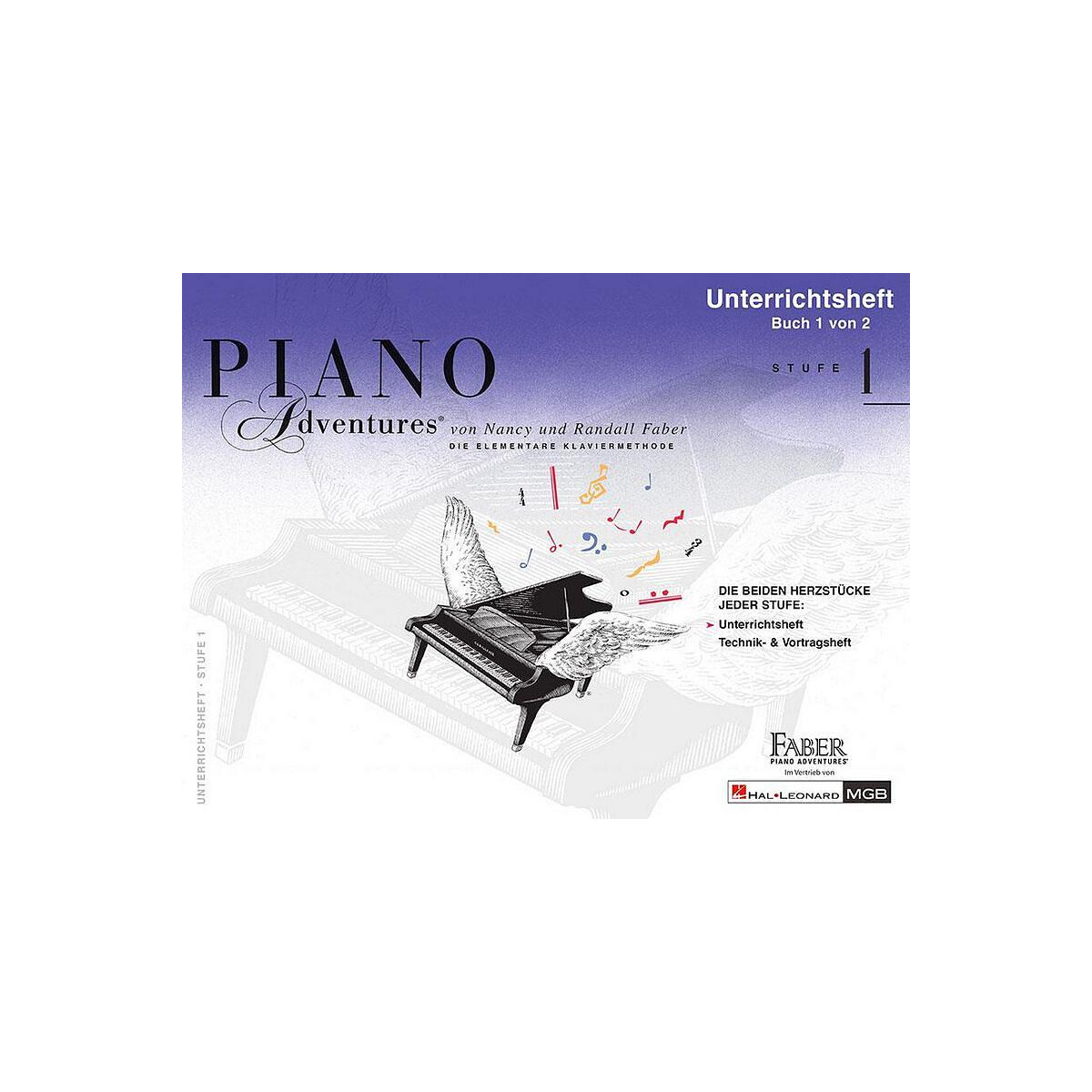 Piano Adventures Stufe 1 - Unterrichtsheft Band 1