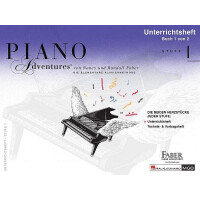 Piano Adventures Stufe 1 - Unterrichtsheft Band 1