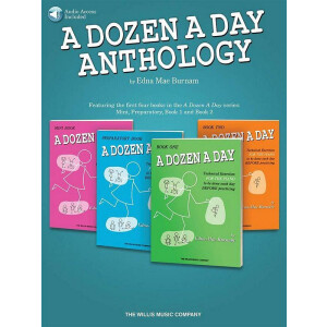 A Dozen A Day Anthology (+Online Audio)