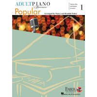 Adult Piano Adventures - Popular vol.1