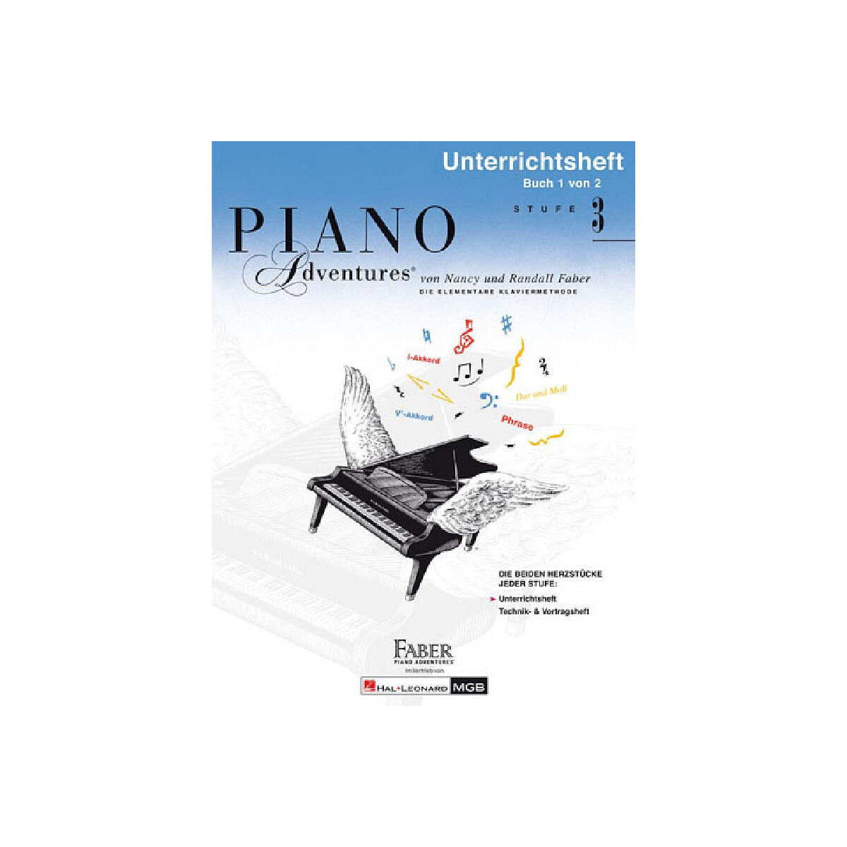 Piano Adventures Stufe 3 - Unterrichtsheft Band 1