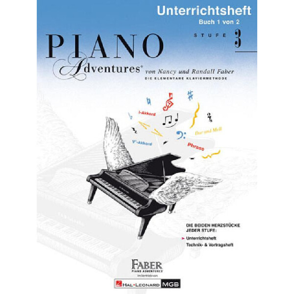 Piano Adventures Stufe 3 - Unterrichtsheft Band 1