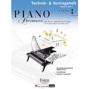 Piano Adventures Stufe 3 - Technik- und Vortragsheft Band 2