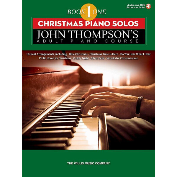 Adult Piano Course - Christmas Piano Solos (+download card)