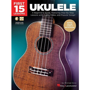 First 15 Lessons - Ukulele (+Online Audio)