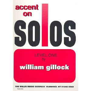 Accent on Solos Level 1 for piano