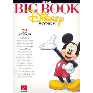 Big Book of Disney Songs for cello