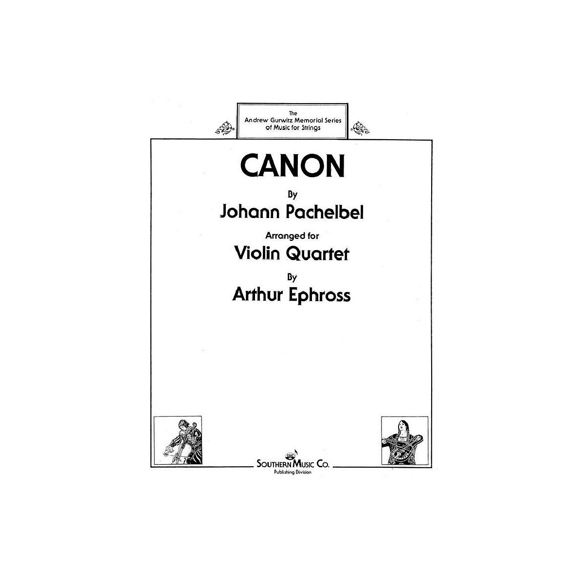 Canon for 4 violins box