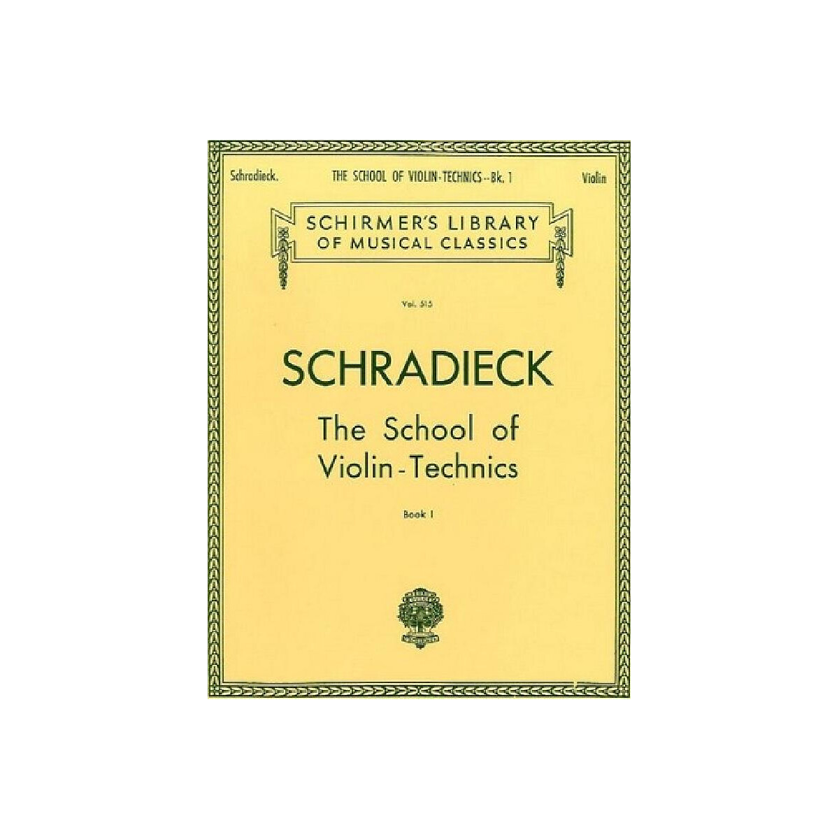 The school of violin-techniques vol.1