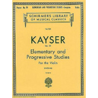 Elementary and Progressive Studies op.20 for