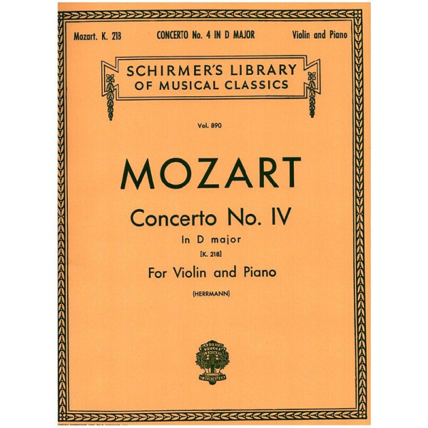 Concerto D major no.4 KV218 for