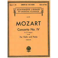 Concerto D major no.4 KV218 for