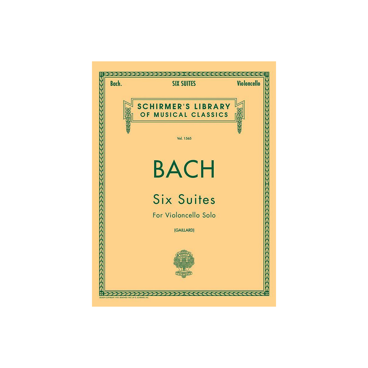 6 Suites for violoncello solo box