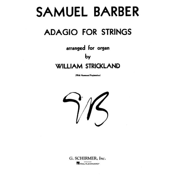 Adagio for strings for organ