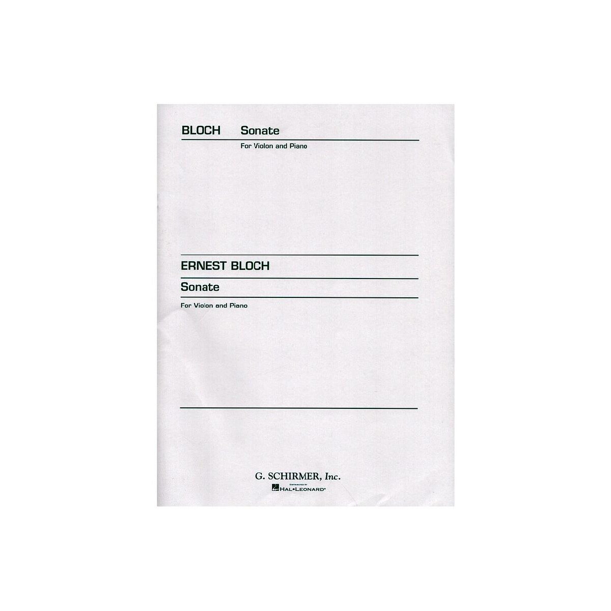 Sonata for violin and piano