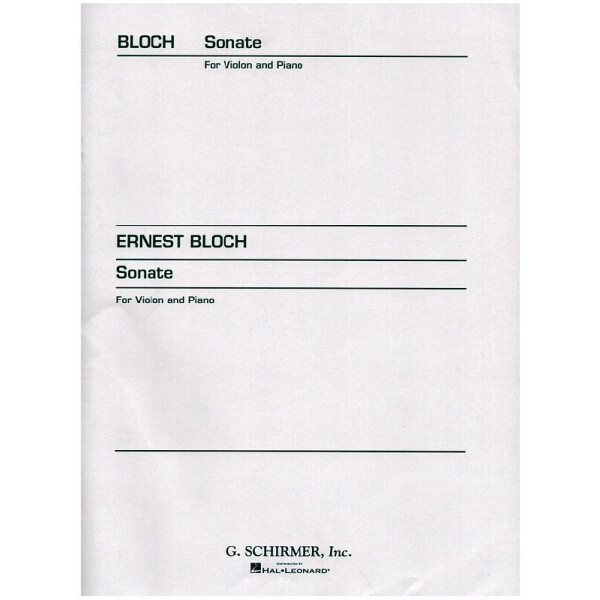 Sonata for violin and piano