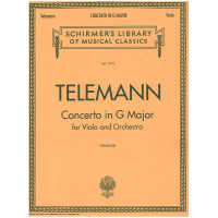 Konzert G-Dur für Viola und Orchester