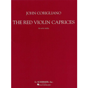 The red Violin Caprices for violin