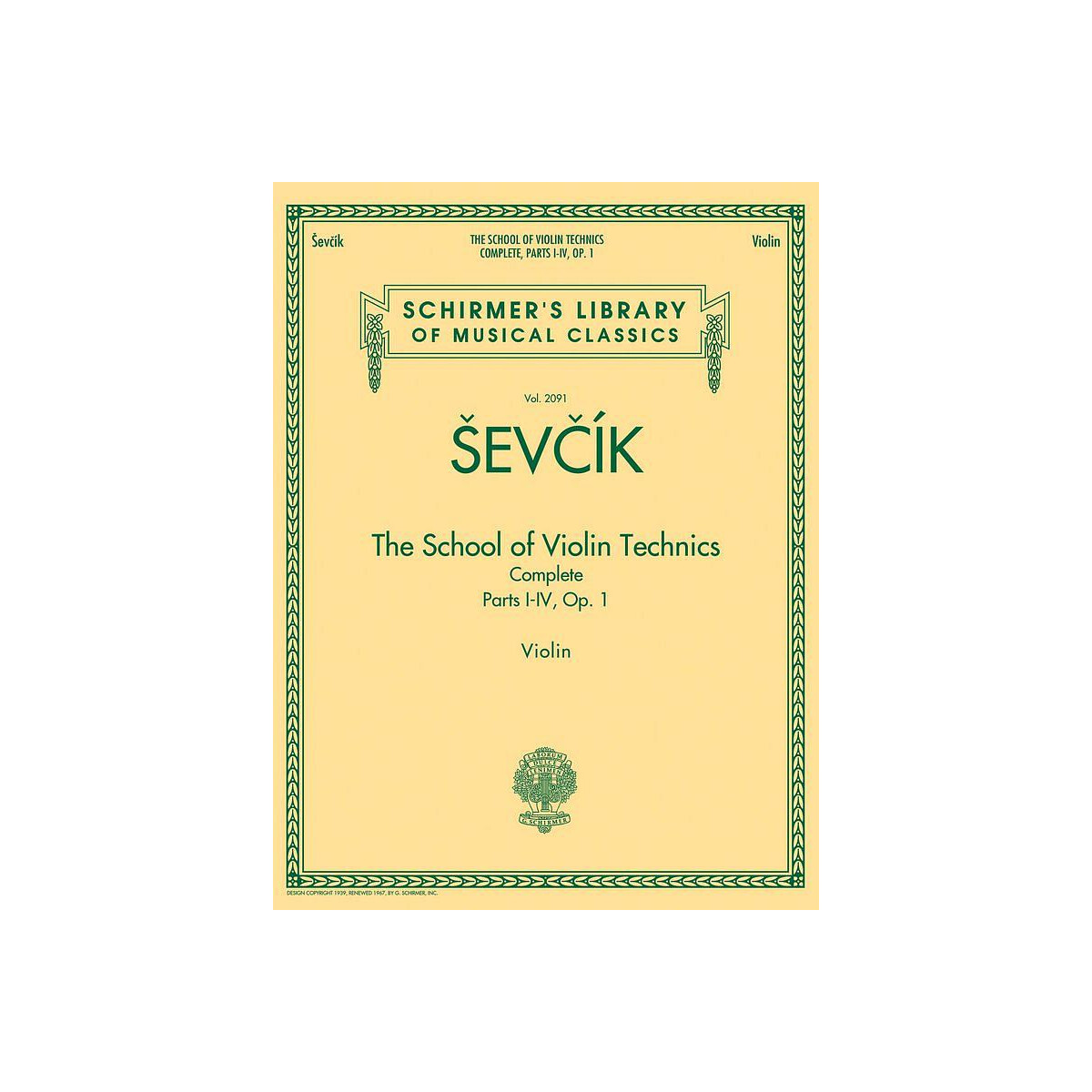 The School of Technics  op.1 parts 1-4 box