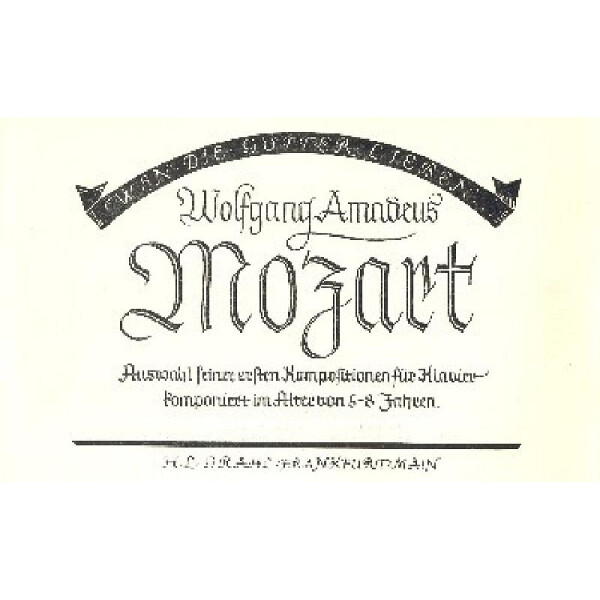 Auswahl seiner ersten