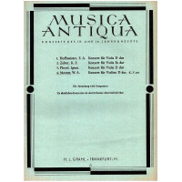 Konzert D-Dur KV218 für Violine und