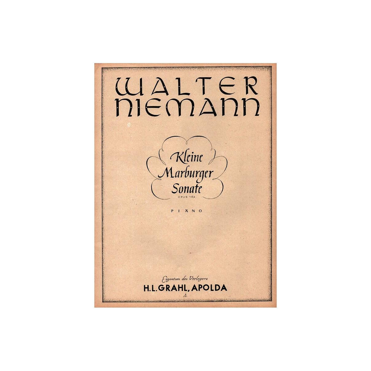 Kleine Marburger Sonate op.162 für  box