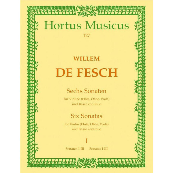 6 Sonaten Band 1 (Nr.1-3)