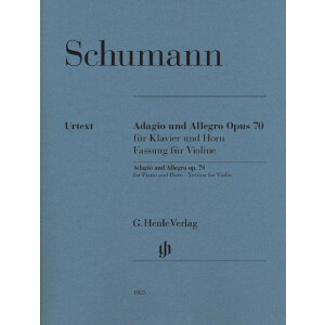 Adagio und Allegro op.70 f&uuml;r Horn und Klavier