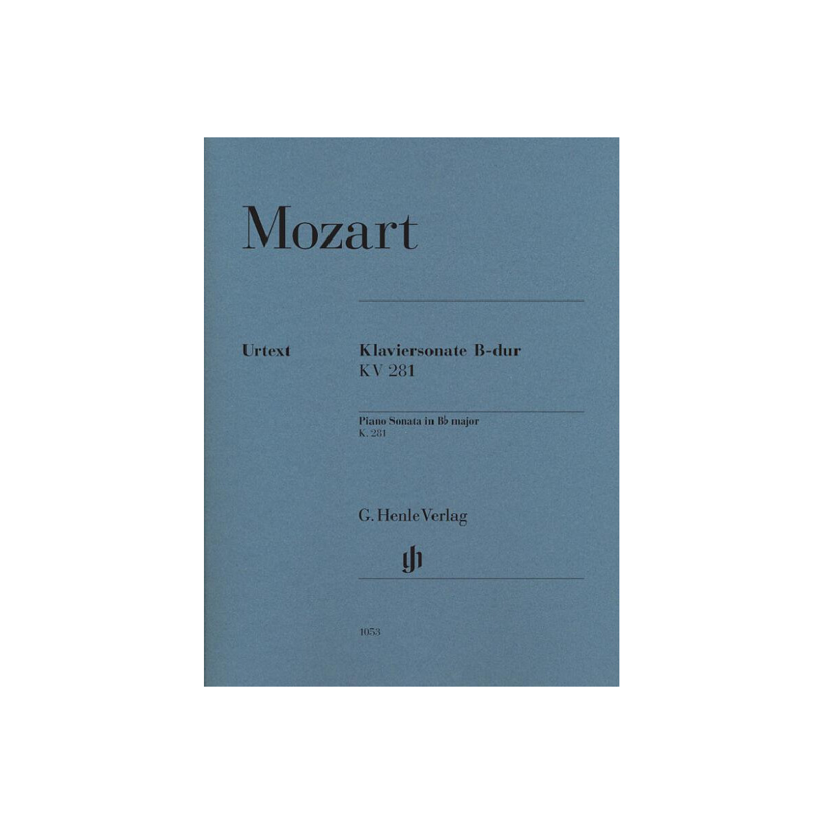 Sonate B-Dur KV281 box