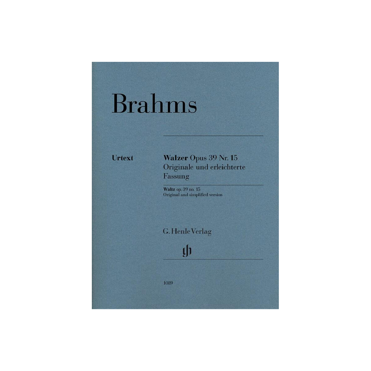 Walzer op.39,15 (originale und erleichterte Fassung)