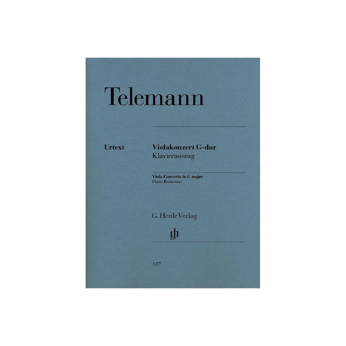 Konzert G-Dur TWV51:G9 für Viola und Orchester