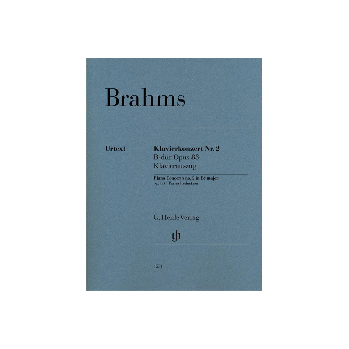 Konzert B-Dur Nr.2 op.83 für Klavier und Orchester