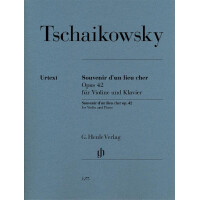 Souvenir dun lieu cher op.42