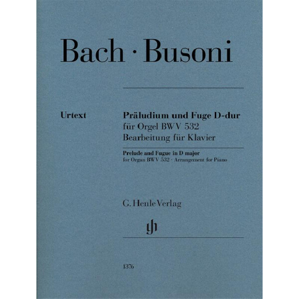 Präludium und Fuge D-Dur für Orgel
