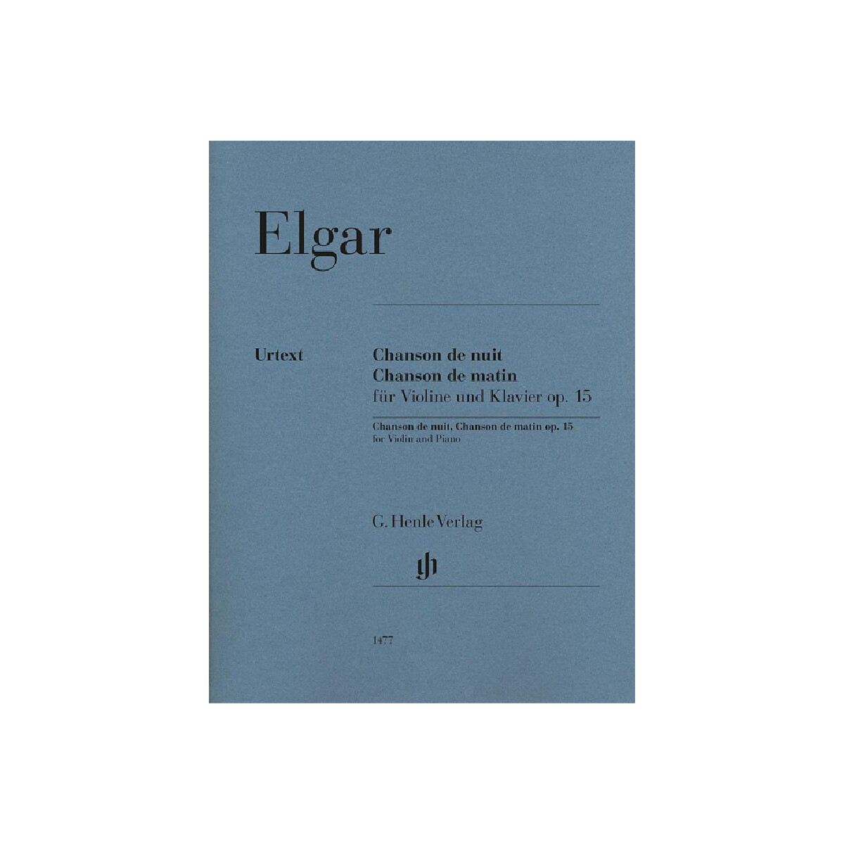 Chanson de nuit, Chanson de matin op.15