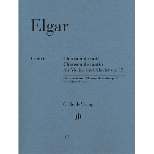 Chanson de nuit, Chanson de matin op.15