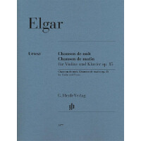 Chanson de nuit, Chanson de matin op.15