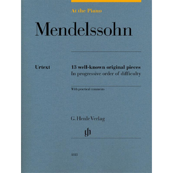 13 well-known original Pieces in progressive Order of Difficuly