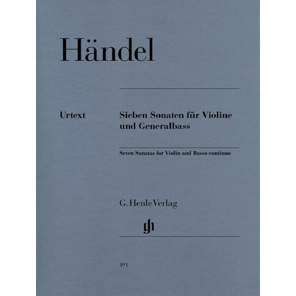 7 Sonaten für Violine und Bc