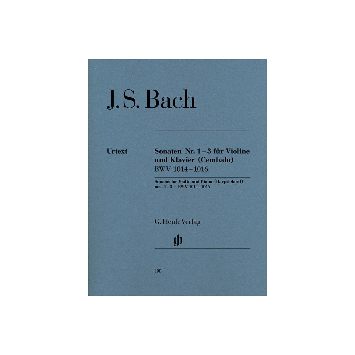 Sonaten Nr.1-3 BWV1014-1016 box