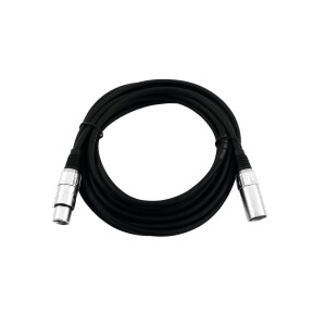 Omnitronic XLR Kabel 3pol 7,5m sw