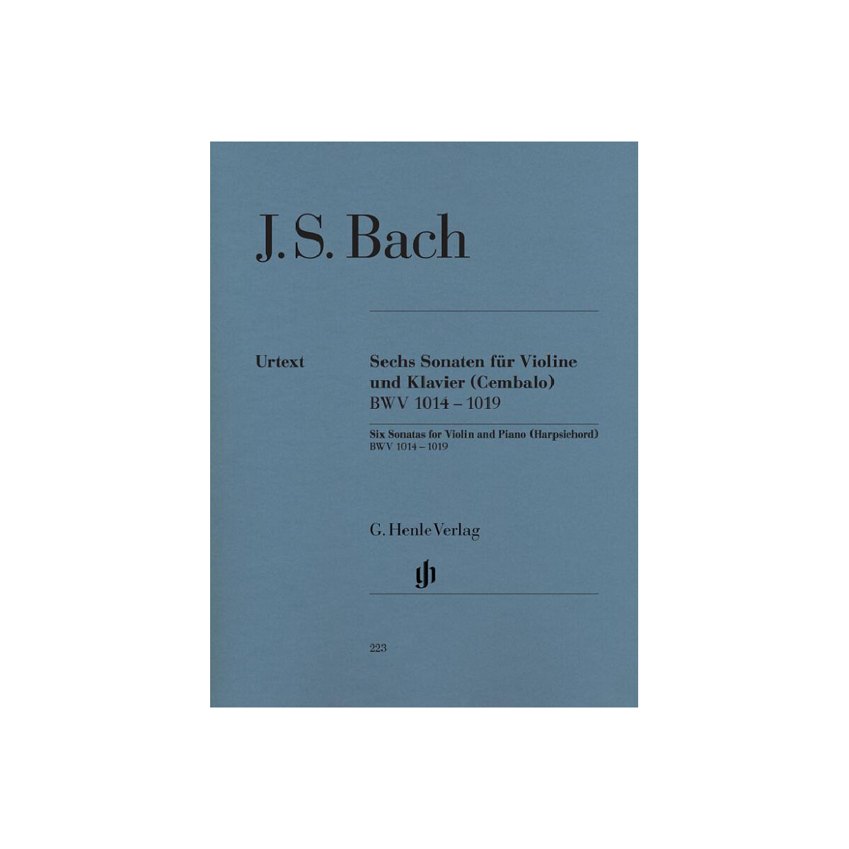 6 Sonaten BWV1014-1019 box