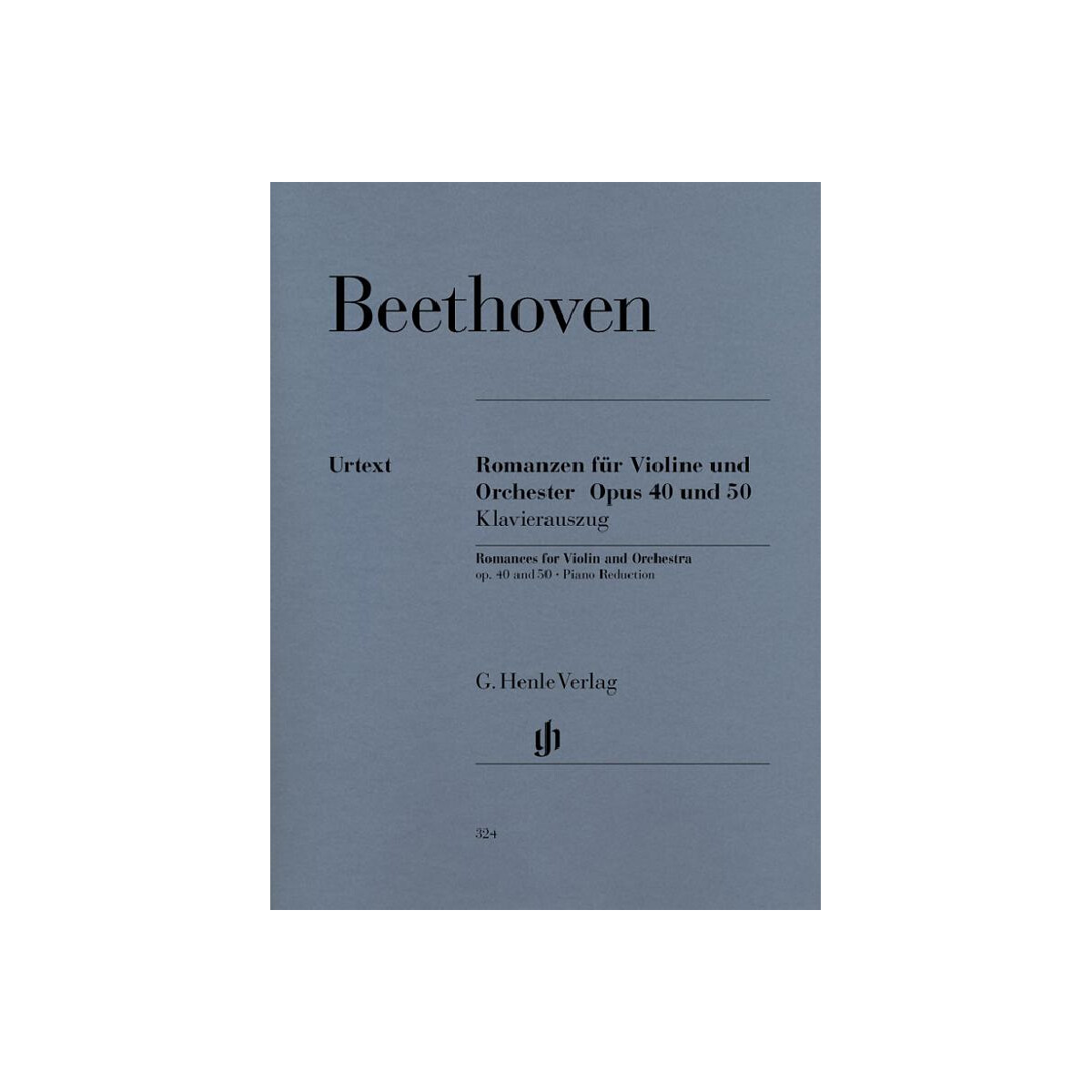 Romanzen op.40 und op.50 für Violine und Orchester