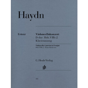 Konzert D-Dur Hob.VIIb:2 f&uuml;r Violoncello und...