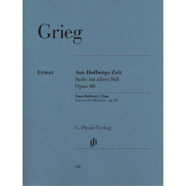 Aus Holbergs Zeit op.40 Suite im alten Stil