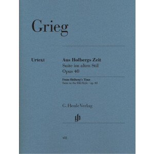Aus Holbergs Zeit op.40 Suite im alten Stil