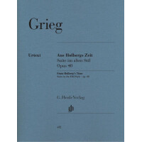 Aus Holbergs Zeit op.40 Suite im alten Stil