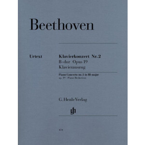 Konzert B-Dur Nr.2 op.19 f&uuml;r Klavier und Orchester