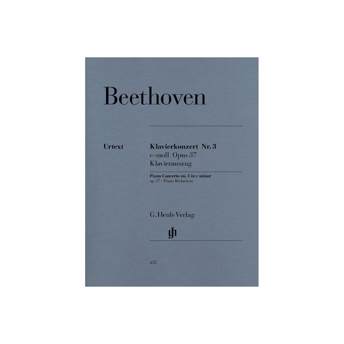 Konzert c-Moll Nr.3 op.37 für Klavier und Orchester