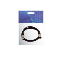 Omnitronic XLR Kabel 5pol 1,5m sw